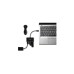 Kensington CH1000 USB-C 4-Port Hub, USB-Hub(schwarz, 2x USB 3.0 Typ-A | 2x USB 3.0 Typ-C )
