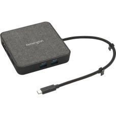 Kensington MD120U4, Dockingstation(USB-C, HDMI, Ethernet, Outlet)