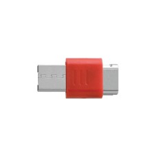 Kensington USB-Port-Schloss mit Blockierung, Sicherheit(schwarz/silber)