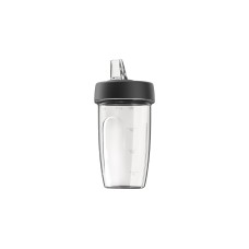 Kenwood Blend-Xtract Sport Aufsatz Smoot­hie2Go-Behälter KAH740PL, Becher(transparent/schwarz, 2 Stück)