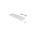 KeySonic Kompakt Hygiene-Industrietastatur KSK-6031INEL-WH(weiß, DE-Layout)