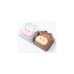 Keychron Cute Cows Aluminum Alloy Artisan Keycap, Tastenkappe(braun)