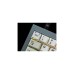 Keychron ESC Aluminum Alloy Artisan Keycap, Tastenkappe(weiß/orange)