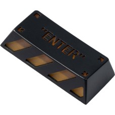 Keychron Enter Aluminum Alloy Artisan Keycap, Tastenkappe(schwarz/orange)