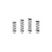 Keychron Gateron Aliaz Silent Tactile (100 Gf) Switch-Set, Tastenschalter(pink/transparent, 110 Stück)