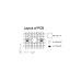 Keychron Gateron Aliaz Silent Tactile (100 Gf) Switch-Set, Tastenschalter(pink/transparent, 110 Stück)