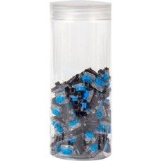 Keychron Gateron Low Profile Mechanical Blue Switch-Set, Tastenschalter(blau/transparent, 110 Stück)