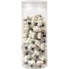 Keychron Gateron Silent Black Switch-Set, Tastenschalter(schwarz/transparent, 110 Stück)