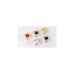 Keychron Gateron Silent White Switch-Set, Tastenschalter(weiß/transparent, 110 Stück)