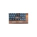 Keychron K13 Pro, Gaming-Tastatur(schwarz/grau, DE-Layout, Gateron Low Profile 2.0 Mechanical Brown, Hot-Swap, Aluminiumrahmen, RGB)