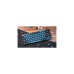 Keychron K3 Pro, Gaming-Tastatur(schwarz/blaugrau, DE-Layout, Gateron Low Profile 2.0 Mechanical Blue, Aluminiumrahmen)