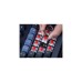 Keychron K6 Pro, Gaming-Tastatur(schwarz/blaugrau, DE-Layout, Keychron K Pro Red, Hot-Swap, Aluminiumrahmen, RGB)