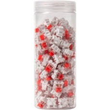 Keychron K Pro Red Switch-Set, Tastenschalter(rot/transparent, 110 Stück)