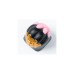 Keychron Kitty Paw Aluminum Alloy Artisan Keycap, Tastenkappe(schwarz/rosa)
