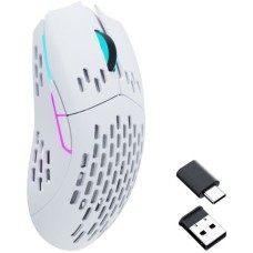 Keychron M1 Wireless, Gaming-Maus(weiß)