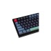 Keychron OEM Dye-Sub PBT Full Keycap-Set - Hacker, Tastenkappe(dunkelblau/neon-grün, 137 Stück, US-Layout (ANSI))