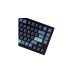 Keychron OEM Dye-Sub PBT Full Keycap-Set - Hacker, Tastenkappe(dunkelblau/neon-grün, 137 Stück, US-Layout (ANSI))