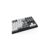 Keychron OEM Dye-Sub PBT Keycap-Set - Retro, Tastenkappe(weiß/grau, DE-Layout (ISO))