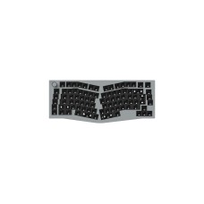 Keychron Q10 Barebone ISO Knob, Gaming-Tastatur(grau, Alice Layout, Hot-Swap, Aluminiumrahmen, RGB)
