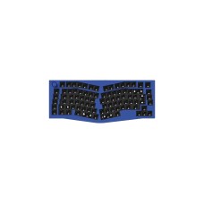 Keychron Q10 Barebone ISO Knob, Gaming-Tastatur(blau, Alice Layout, Hot-Swap, Aluminiumrahmen, RGB)