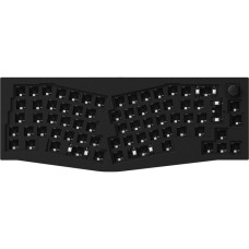 Keychron Q8 Barebone ISO Knob, Gaming-Tastatur(schwarz, Alice Layout, Hot-Swap, Aluminiumrahmen, RGB)