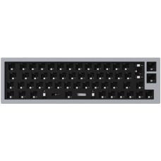 Keychron Q9 Barebone ISO, Gaming-Tastatur(grau, Hot-Swap, Aluminiumrahmen, RGB)