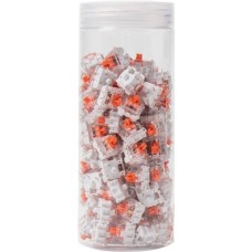 Keychron Silent K Pro Red Switch-Set, Tastenschalter(rot/transparent, 110 Stück)