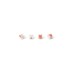 Keychron Silent K Pro Red Switch-Set, Tastenschalter(rot/transparent, 110 Stück)