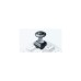 Keychron UFO Aluminum Alloy Artisan Keycap, Tastenkappe(schwarz/silber)