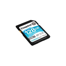 Kingston Canvas Go! Plus 128 GB SDXC, Speicherkarte(schwarz, UHS-I U3, Class 10, V30)
