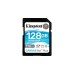 Kingston Canvas Go! Plus 128 GB SDXC, Speicherkarte(schwarz, UHS-I U3, Class 10, V30)
