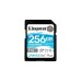 Kingston Canvas Go! Plus 256 GB SDXC, Speicherkarte(schwarz, UHS-I U3, Class 10, V30)