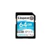 Kingston Canvas Go! Plus 64 GB SDXC, Speicherkarte(schwarz, UHS-I U3, Class 10, V30)