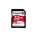 Kingston Canvas React Plus 32 GB SDHC, Speicherkarte(schwarz, UHS-II U3, Class 10, V90)