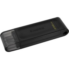 Kingston DataTraveler 70 256 GB, USB-Stick(schwarz, USB-C 3.2 (5 Gbit/s))