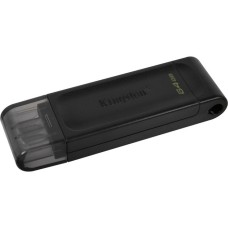 Kingston DataTraveler 70 64 GB, USB-Stick(schwarz, USB-C 3.2 (5 Gbit/s))