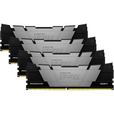 Kingston FURY DIMM 128 GB DDR4-3600 (4x 32 GB) Quad-Kit, Arbeitsspeicher(schwarz, KF436C18RB2K4/128, Renegade, INTEL XMP)