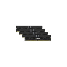 Kingston FURY DIMM 128 GB DDR5-6000 (4x 32 GB) Quad-Kit, Arbeitsspeicher(schwarz, KF560R32RBEK4-128, Renegade Pro, INTEL XMP, AMD EXPO)