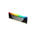 Kingston FURY DIMM 16 GB DDR4-3200 , Arbeitsspeicher(schwarz, KF432C16RB12A/16, Renegade RGB, INTEL XMP)