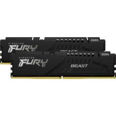 Kingston FURY DIMM 16 GB DDR5-5200 (2x 8 GB) Dual-Kit, Arbeitsspeicher(schwarz, KF552C36BBEK2-16, Beast, AMD EXPO)