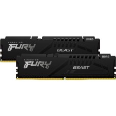 Kingston FURY DIMM 16 GB DDR5-5600 (2x 8 GB) Dual-Kit, Arbeitsspeicher(schwarz, KF556C36BBEK2-16, Beast, AMD EXPO)