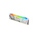 Kingston FURY DIMM 16 GB DDR5-6000, Arbeitsspeicher(weiß, KF560C32RWA-16, Renegade RGB, INTEL XMP)