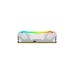Kingston FURY DIMM 16 GB DDR5-6000, Arbeitsspeicher(weiß, KF560C32RWA-16, Renegade RGB, INTEL XMP)