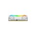 Kingston FURY DIMM 16 GB DDR5-6800, Arbeitsspeicher(weiß, KF568C36RWA-16, Renegade RGB, INTEL XMP)