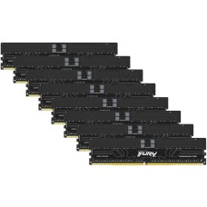 Kingston FURY DIMM 256 GB DDR5-6000 (8x 32 GB) Octa-Kit, Arbeitsspeicher(schwarz, KF560R32RBK8-256, Renegade Pro, INTEL XMP)