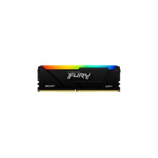 Kingston FURY DIMM 32 GB DDR4-3200, Arbeitsspeicher(schwarz, KF432C16BB2A/32, Beast RGB, INTEL XMP)