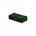 Kingston FURY DIMM 32 GB DDR4-3600 (4x 8 GB) Quad-Kit, Arbeitsspeicher(schwarz, KF436C16RBAK4/32, Renegade RGB, INTEL XMP)