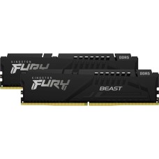 Kingston FURY DIMM 32 GB DDR5-5600 (2x 16 GB) Dual-Kit, Arbeitsspeicher(schwarz, KF556C40BBK2-32, FURY Beast, INTEL XMP)