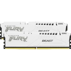 Kingston FURY DIMM 32 GB DDR5-5600 (2x 16 GB) Dual-Kit, Arbeitsspeicher(weiß, KF556C36BWEK2-32, Beast, INTEL XMP, AMD EXPO)