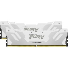 Kingston FURY DIMM 32 GB DDR5-6000 (2x 16 GB) Dual-Kit, Arbeitsspeicher(weiß, KF560C32RWK2-32, Renegade, INTEL XMP)